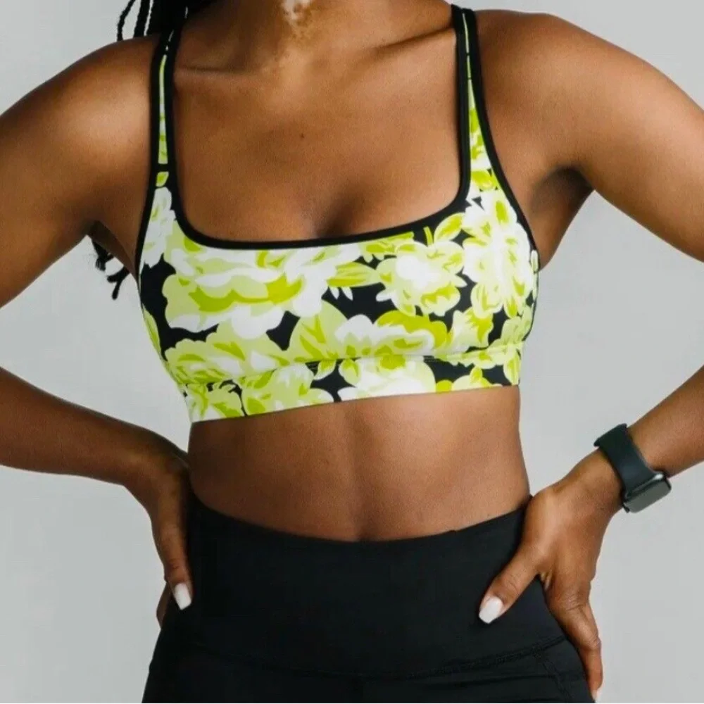 ZYIA Green Rosamunde Sports Bra NWOT, M - Picture 1 of 4